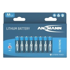 Ansmann Lithium battery Mignon AA / FR6 blister of 8