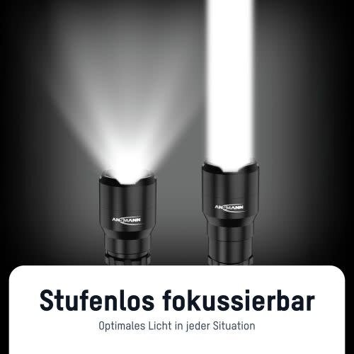 Ansmann Oplaadbare LED-zaklamp voor overleving TS1000RF Ansmann Oplaadbare LED-zaklamp voor overleving TS1000RF