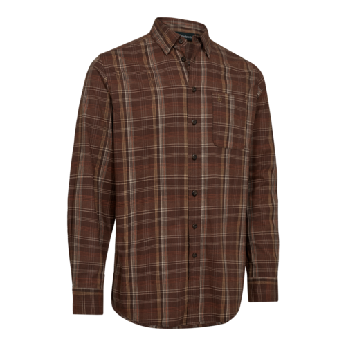Deerhunter Ashton Shirt  Brown Check (58749) 49/50