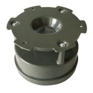 Berger & Schroter Voerautomaat, aangestuurd via digitale klok.