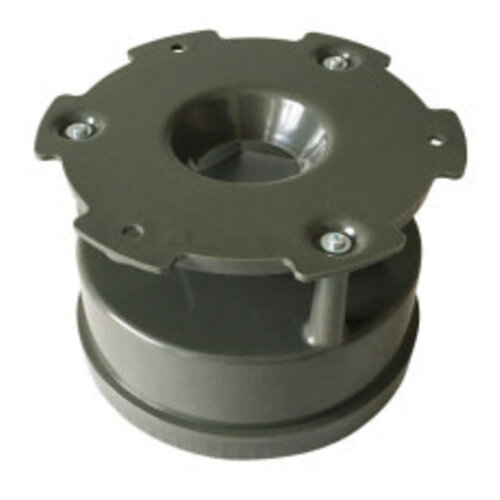 Berger & Schroter Voerautomaat, aangestuurd via digitale klok.