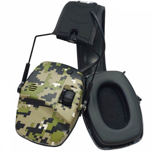 Huntera Huntera HEM02 oorkappen, camouflage, Bluetooth