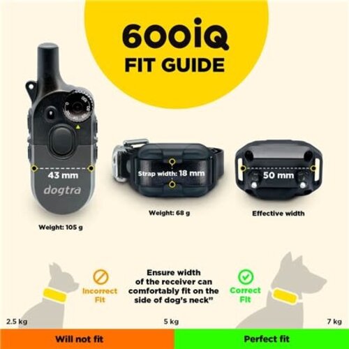Dogtra Trainingshalsband Dogtra 600Iq 1 dog unit