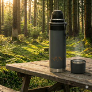 Thermosflasche 650ml anthrazit