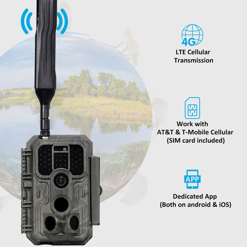 Meidase S950PMB 4G LTE Wildlife/Surveillance Camera UXE