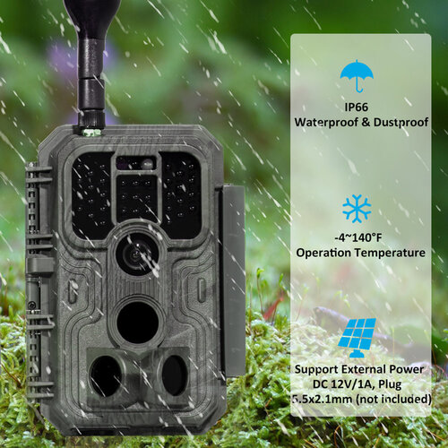 Meidase S950PMB 4G LTE Wildlife/Surveillance Camera UXE