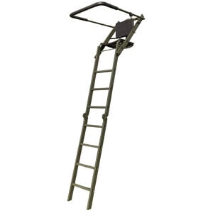 Opklapbare aanzitladder