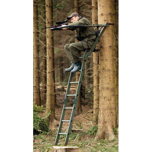 Opklapbare aanzitladder Opklapbare aanzitladder