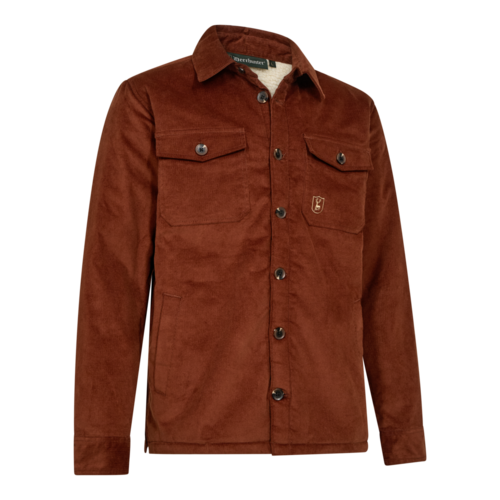 Deerhunter Corduroy jas met sherpa voering