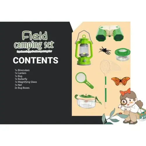 Byomic Byomic Kids Camping Set 8-delig