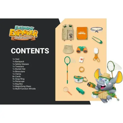 Byomic Byomic Kids Explorer Set 28-delig Byomic Byomic Kids Explorer Set 28-delig