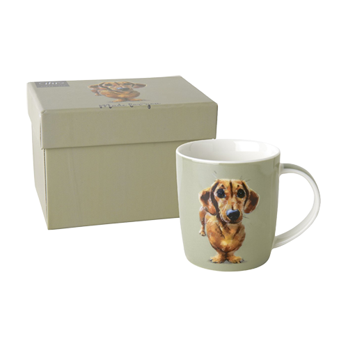 Fritzmann Koffiemok met hondenprint Fritzmann Koffiemok met hondenprint