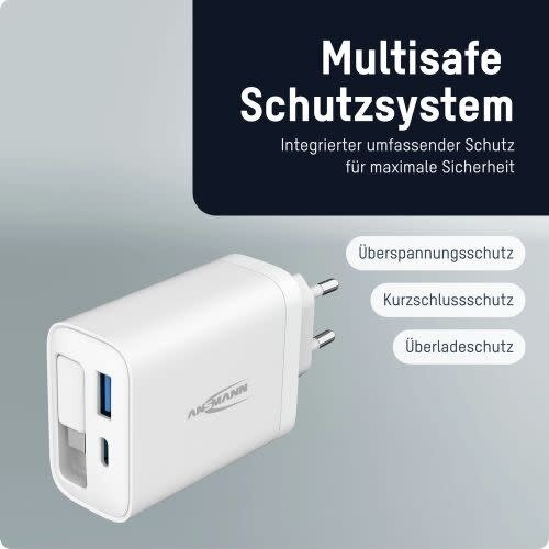 Ansmann Home Charger 230PD met kabel Ansmann Home Charger 230PD met kabel