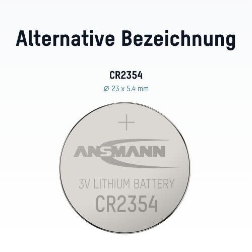 Ansmann Lithium knoopcel CR2354, 1 stuk, blisterverpakking