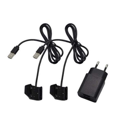 Dog Trace Dubbele voedingsadapter met USB-kabels en DOG GPS-clips Dog Trace Dubbele voedingsadapter met USB-kabels en DOG GPS-clips