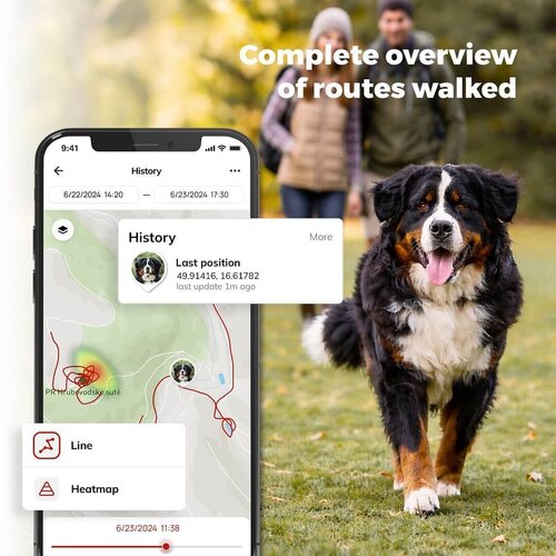 Dog Trace Tracker DOG GPS Ultra zwart