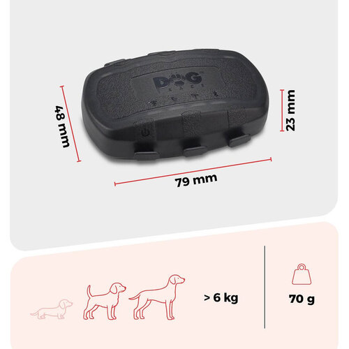 Dog Trace Tracker DOG GPS Ultra zwart