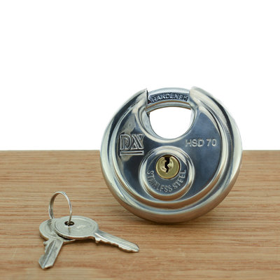 DoubleLock Discus Lock 70 mm K.A. - gelijksluitend