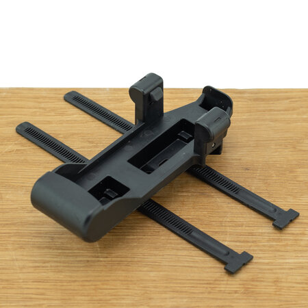 Falkx Vouwslot Muscle  95 cm zwart ART-2 - met framehouder