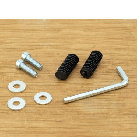 Falkx Vouwslot Muscle  95 cm zwart ART-2 - met framehouder