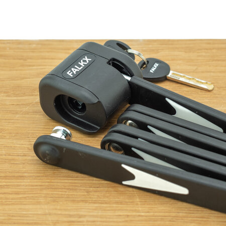 Falkx Vouwslot Muscle  95 cm zwart ART-2 - met framehouder