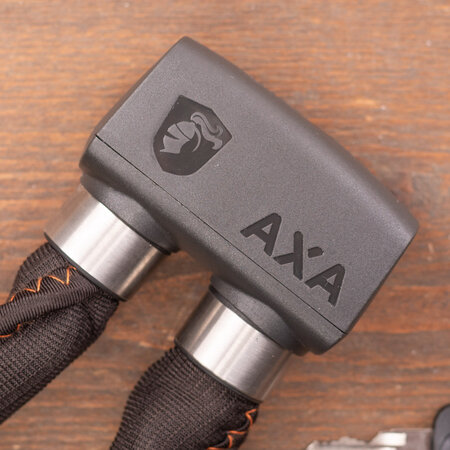 AXA Vouwslot Foldable 800 100 cm met houder donkergrijs