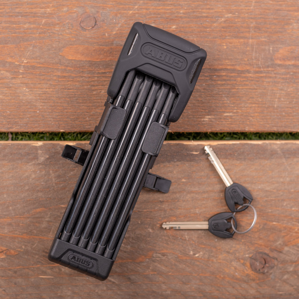 ABUS Bordo Big XPlus 6000K 90 cm zwart SH met framehouder