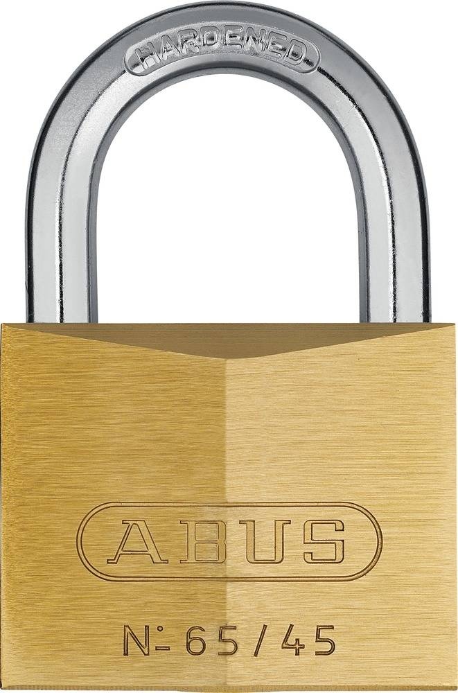 Hangslot met volledig uitneembare beugel DX 72 mm verschillend sluitend, zilver