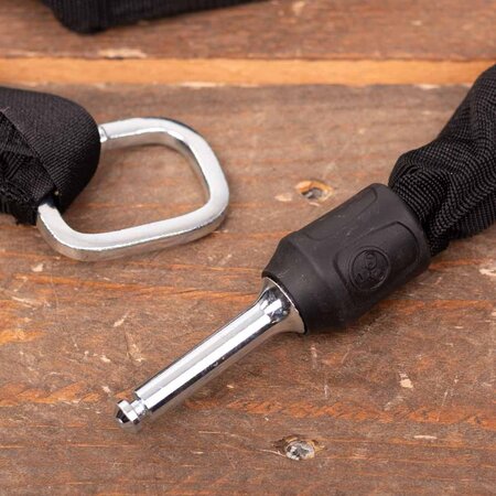 TRELOCK ZR Insteekketting 355 Zwart-rood - 150 cm