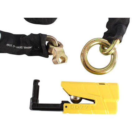 ABUS Granit Detecto XPlus 8077 2.0 + 12KS120 ketting met loop ART-4