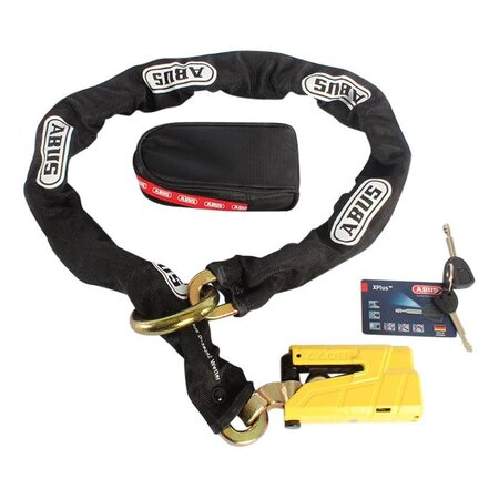 ABUS Granit Detecto XPlus 8077 2.0 + 12KS120 ketting met loop ART-4