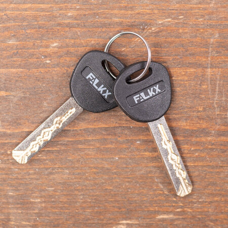Falkx Kettingslot Mad Max II 9/1100 Zwart - Met ART-2 keurmerk