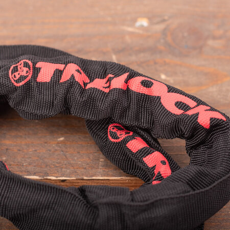 TRELOCK ZR Insteekketting 355 Zwart-rood - 100 cm