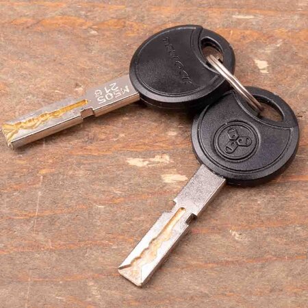 TRELOCK RS453 Ringslot Ballon Zwart - Zonder bevestiging  - Voor ballonbanden en e-bikes