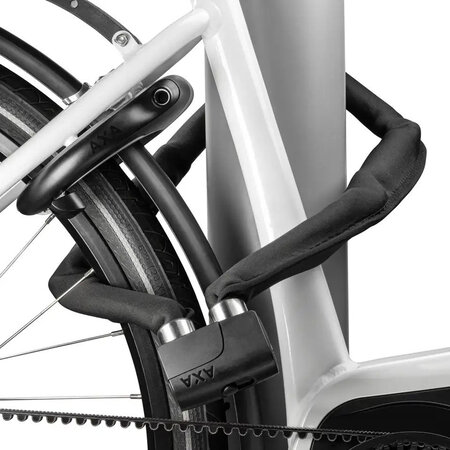 AXA Vouwslot Foldable 10-105 Zwart ART-2 - Met houder