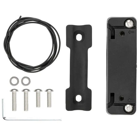 AXA Vouwslot Foldable 8-100 Zwart - Met houder - Next Generation