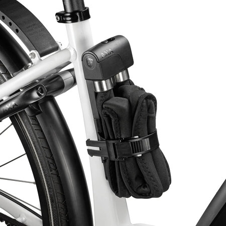 AXA Vouwslot Foldable 6-95 Zwart - Met houder