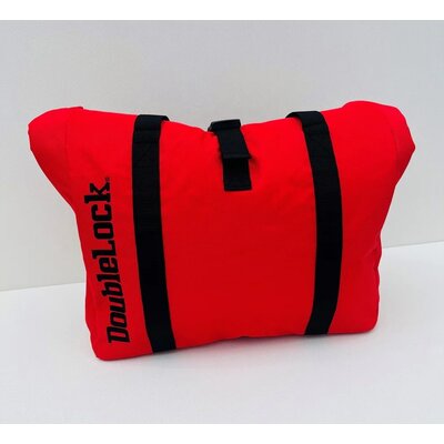 DoubleLock Slottas Roll-Top Bag Rood