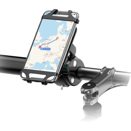 Rixus Universele Siliconen Telefoonhouder RXHB61 Zwart