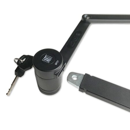 SXP Vouwslot 100 cm Zwart ART-2 - Inclusief houder