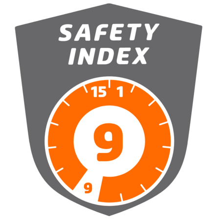 AXA Vouwslot Fold 85 - met houder