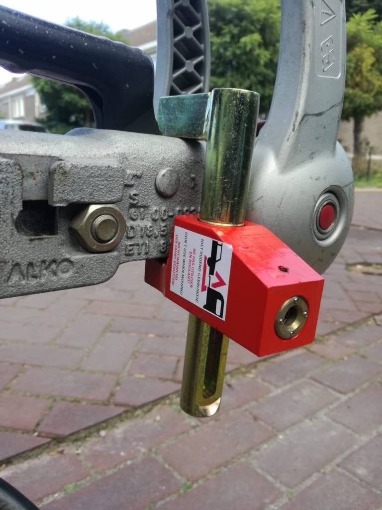 Disselslot voor caravan