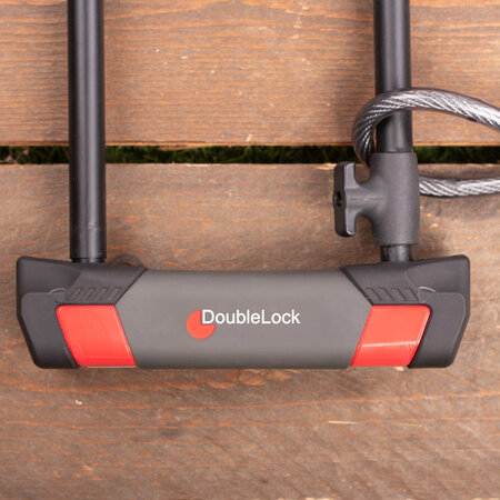 DoubleLock Beugelslot met kabel U-Lock 230/14 ART-4