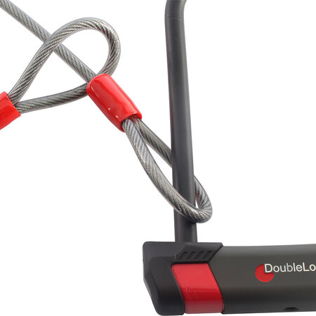 DoubleLock Beugelslot met kabel U-Lock 230/14 ART-4