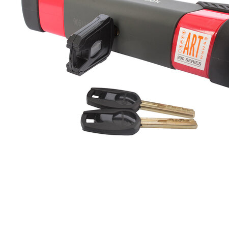 DoubleLock Beugelslot met kabel U-Lock 230/14 ART-4