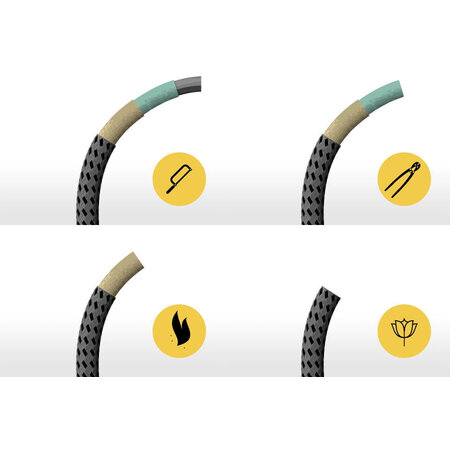 Tex-Lock Kabelslot Textielslot Eyelet L Chateau Red U/X-Lock ART-2