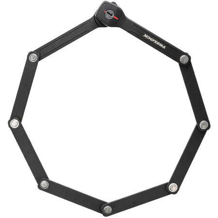 TRELOCK Vouwslot Fold-It Daily 130 cm Zwart