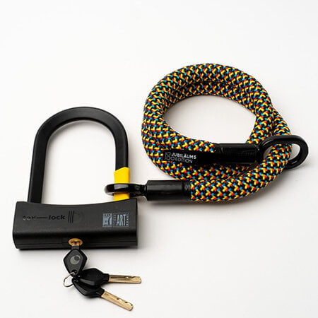 Tex-Lock Kabelslot Textielslot Eyelet M Bauhaus Dessau + D-Lock - ART-3