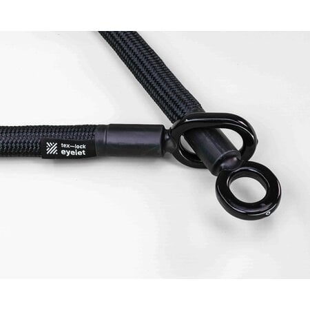 Tex-Lock Kabelslot Textielslot Eyelet L Onyx Black + D-Lock - ART-3