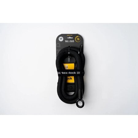 Tex-Lock Kabelslot Textielslot Eyelet L Onyx Black + D-Lock - ART-3